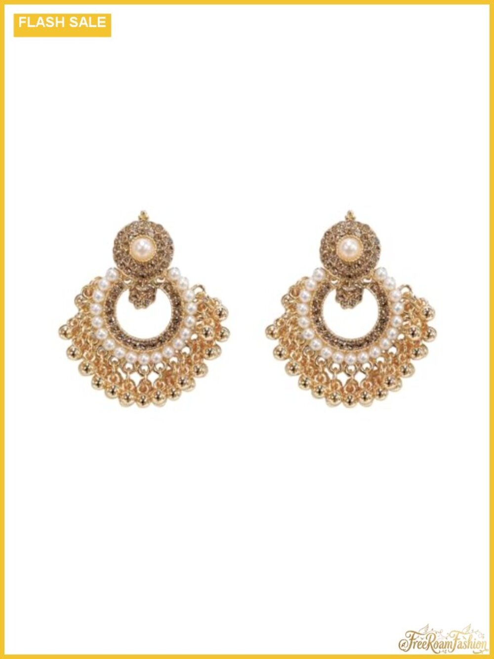 Simulated CZ Beaded Tassel Chandelier Dangle Drop Earrings for Women Boho